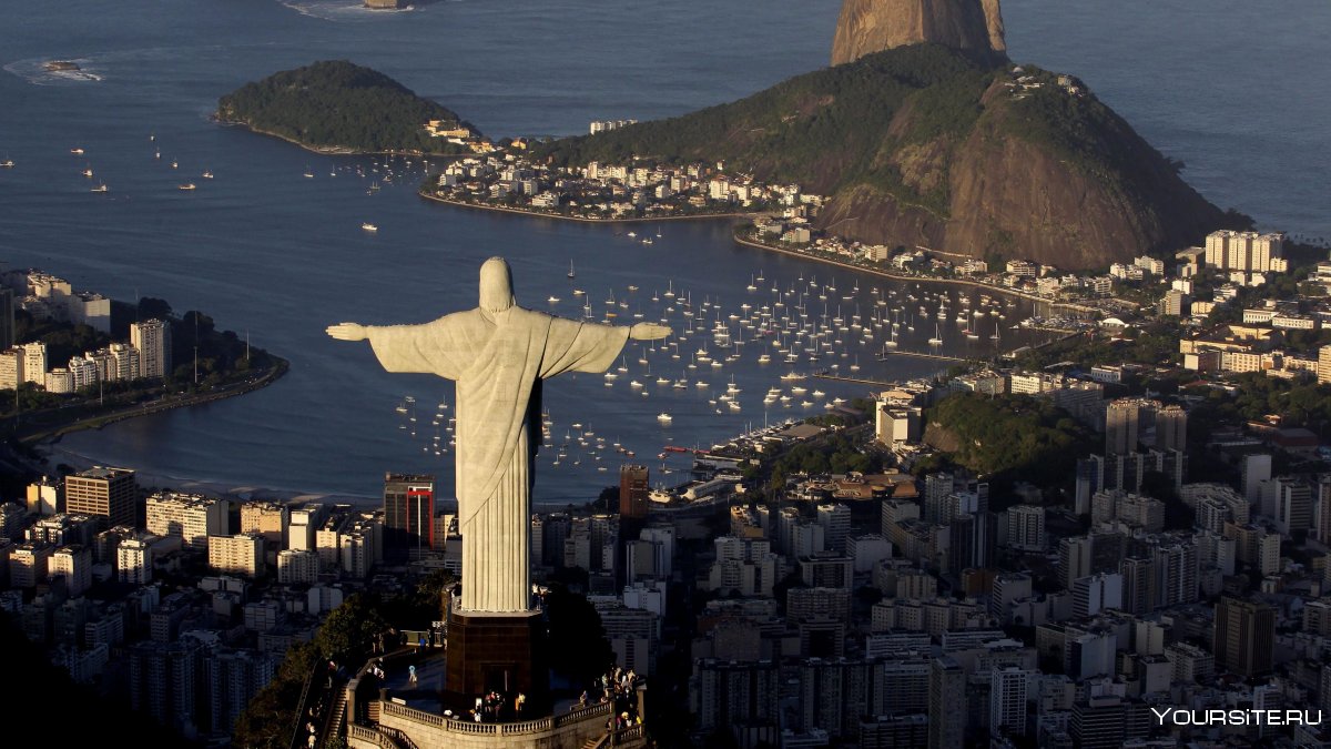 Как строили статую Христа в Рио-де-Жанейро