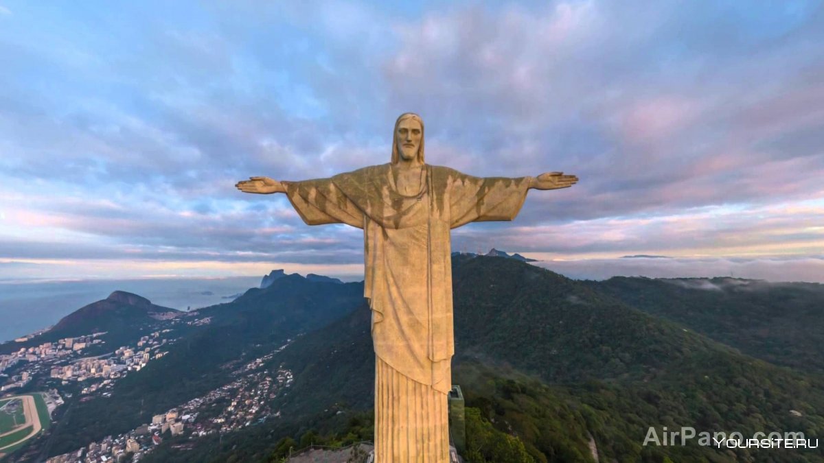 Бразилия Рио де Жанейро статуя Христа Спасителя