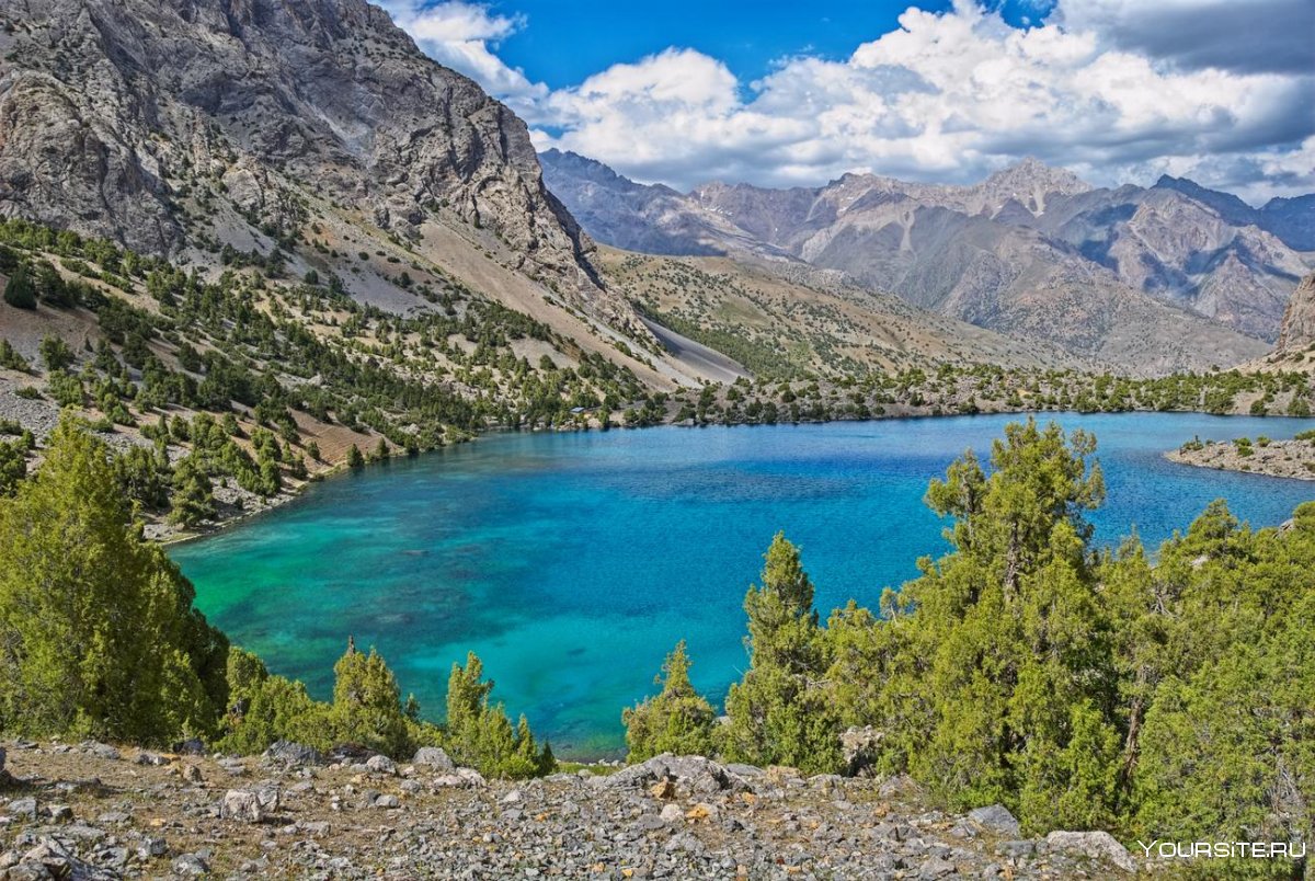 Алаудинские озера Таджикистан