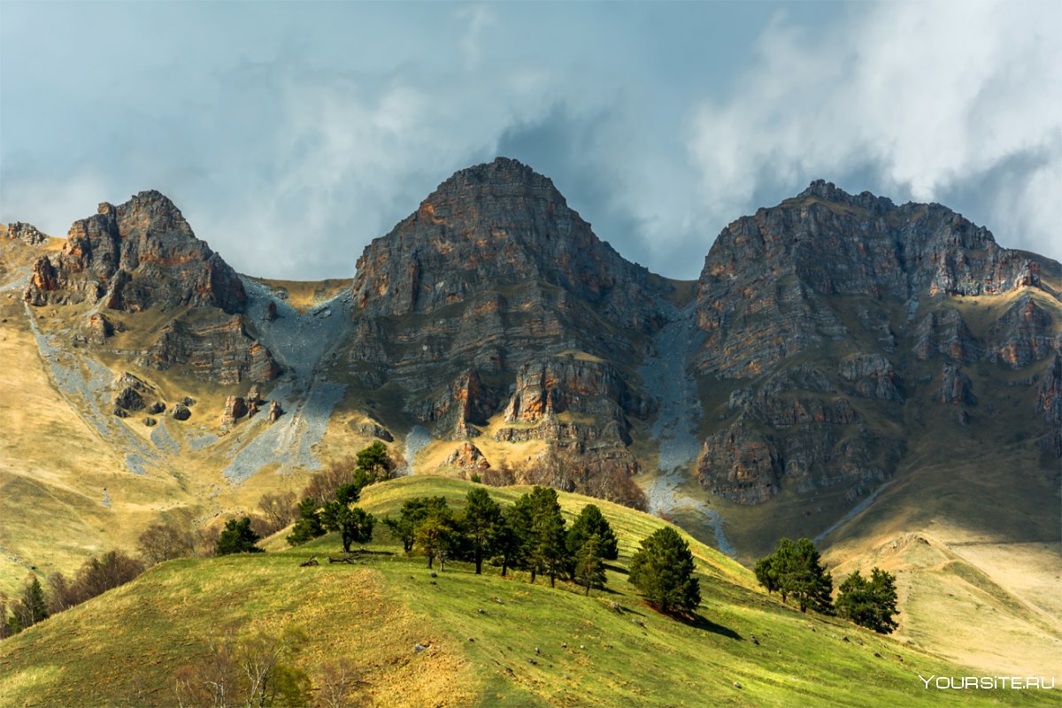 Горы Кавказа Ингушетия