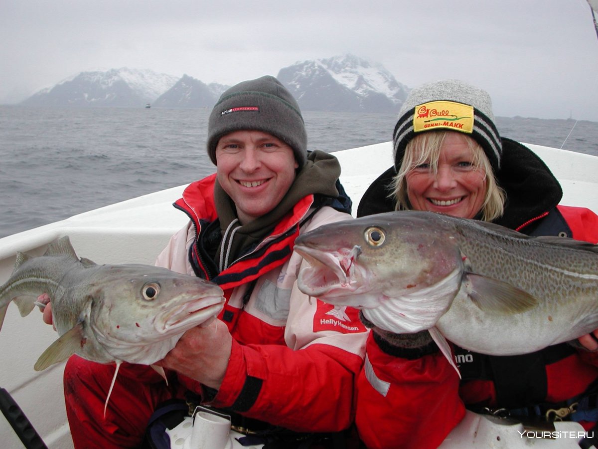 Морская рыбалка в Норвегии