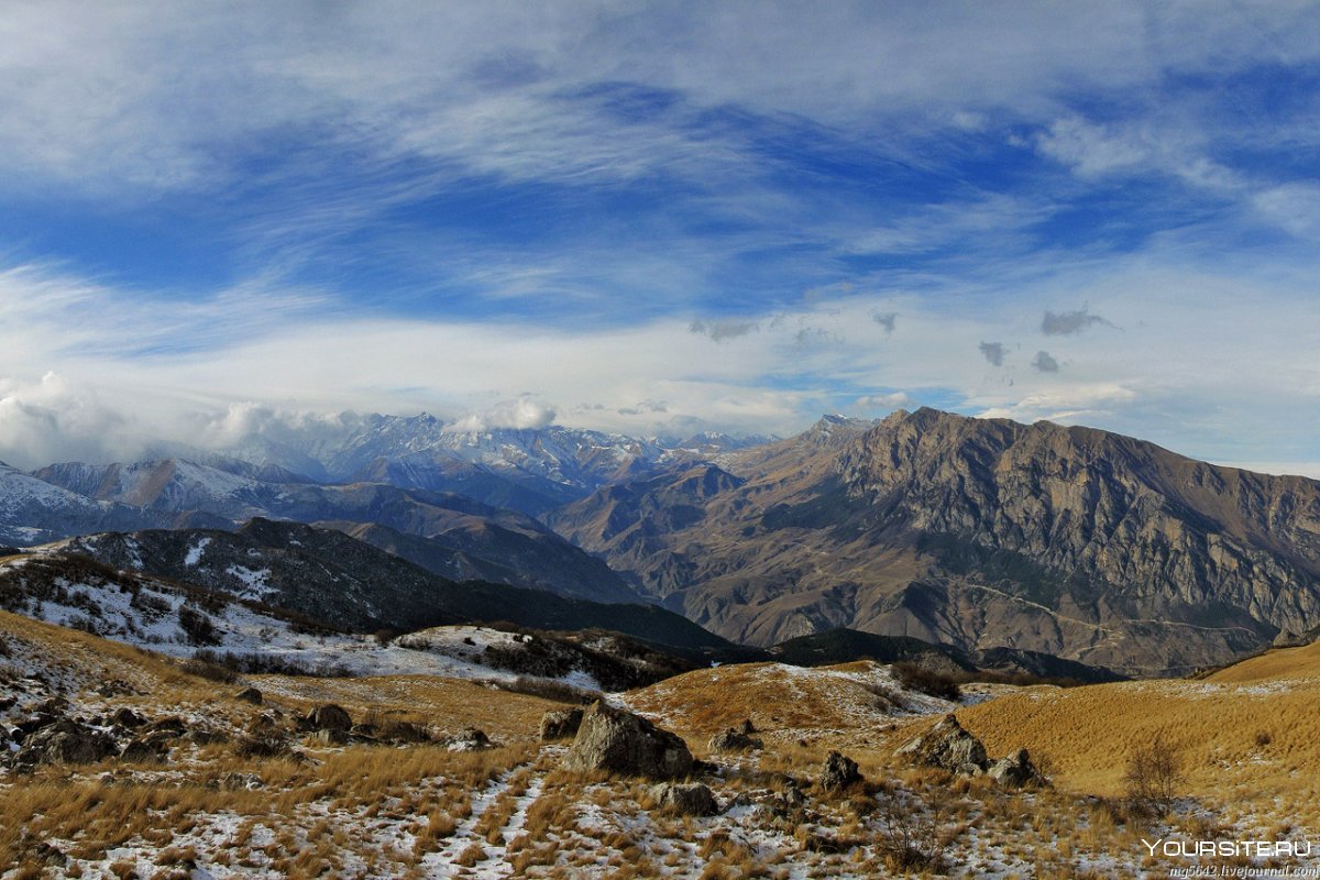 Горы Северной Осетии столовая гора