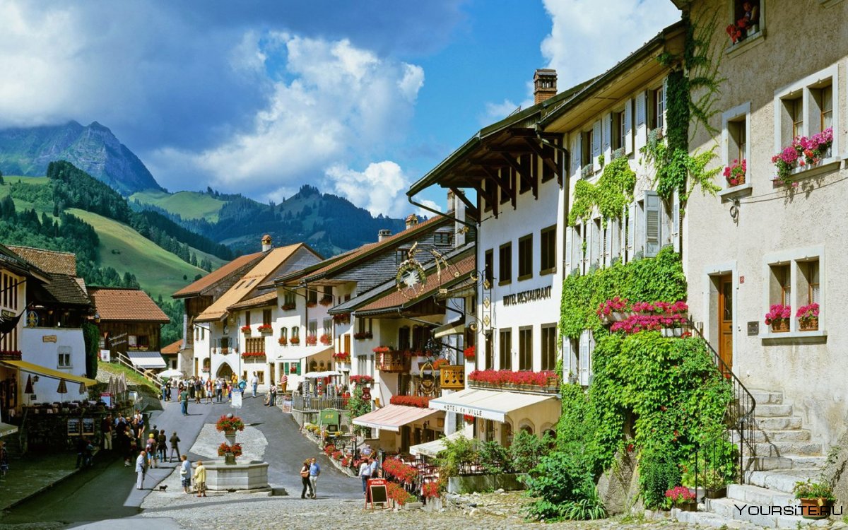 Деревня в Австрии Гальштат
