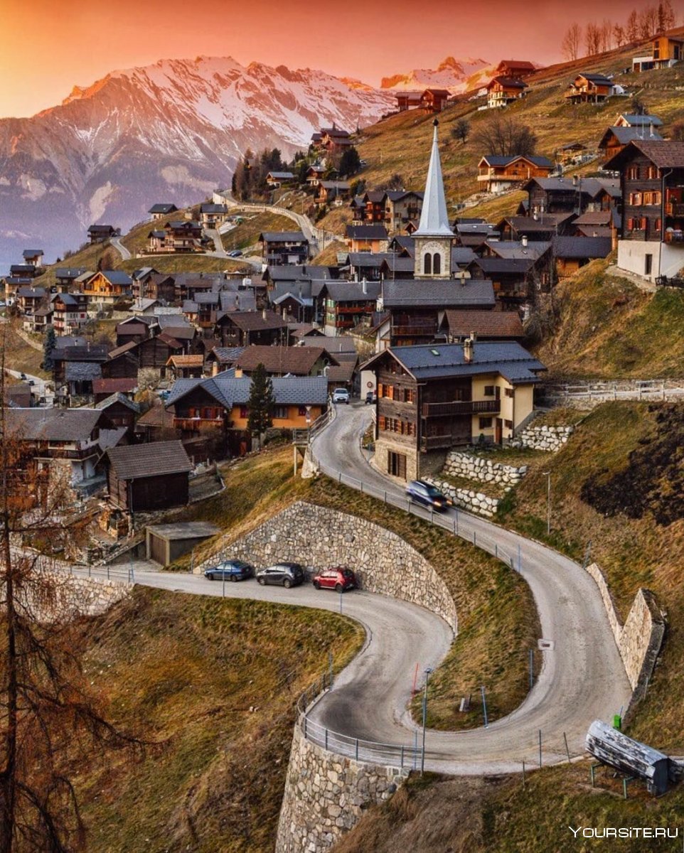Австрия Хижина в горах
