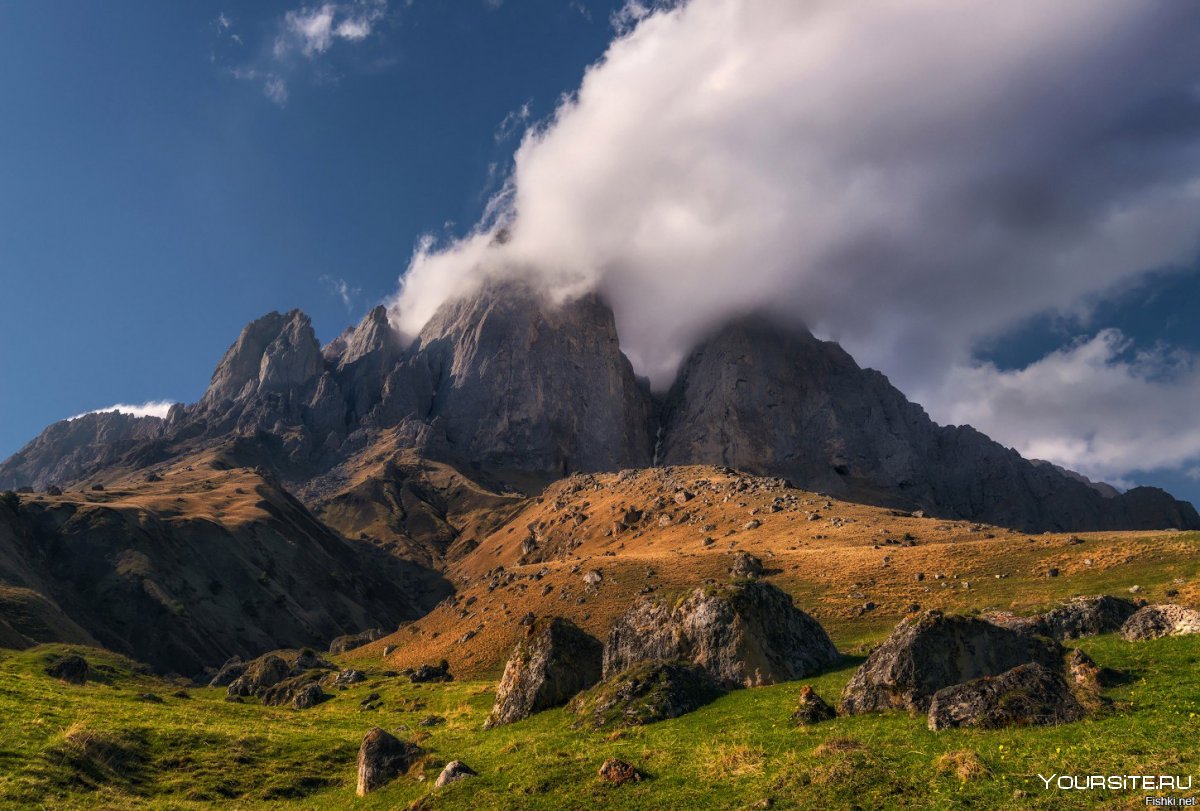 Горы Кавказа Ингушетия