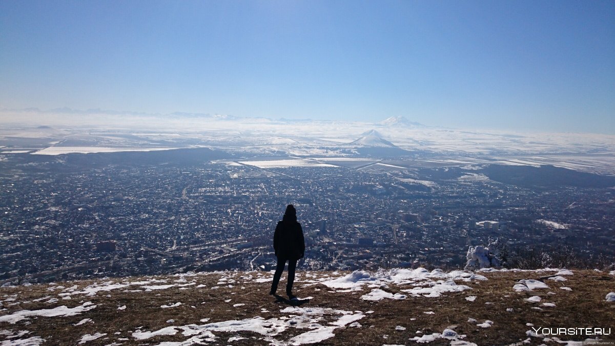 Гора Бештау Пятигорск вид с горы