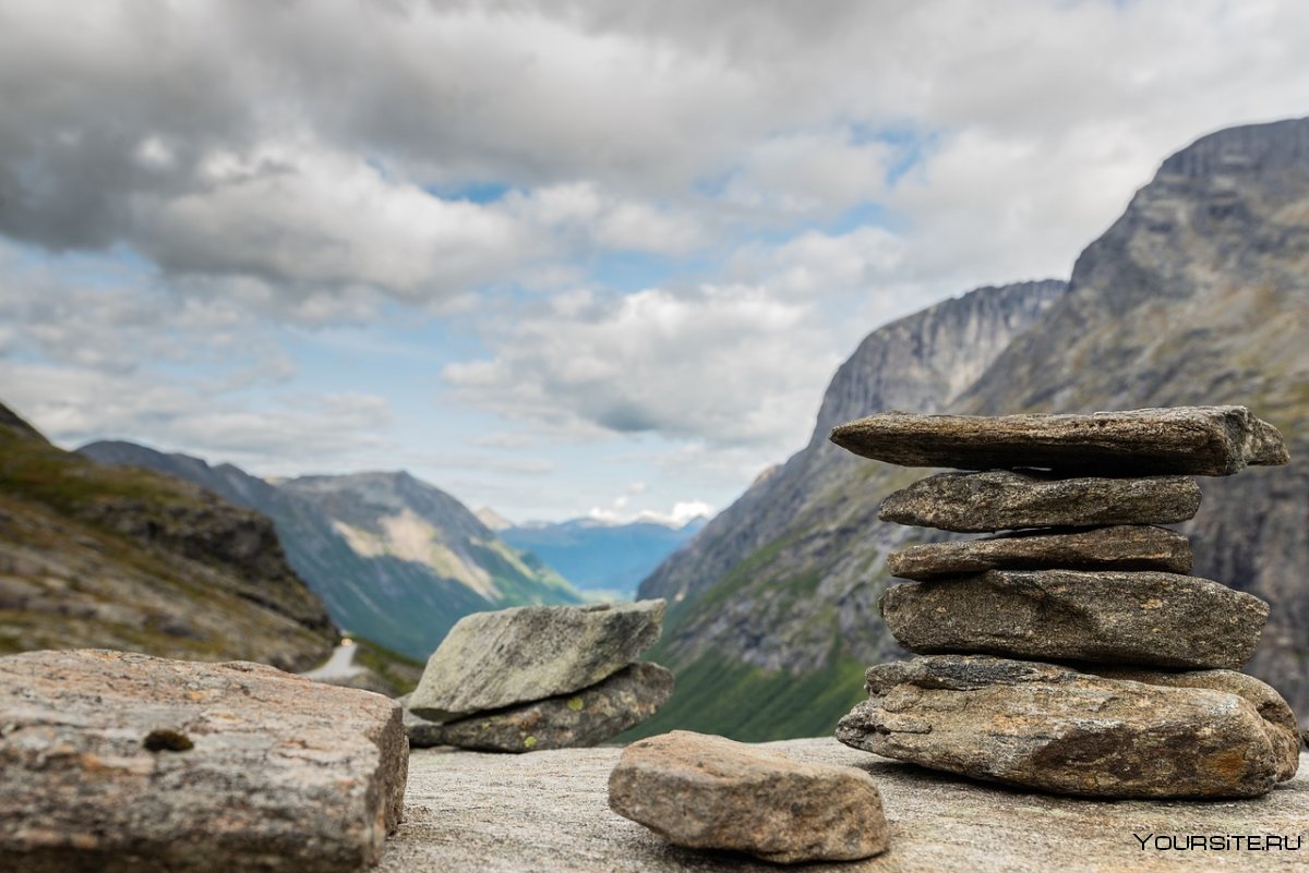 Камень булыжник норвежский