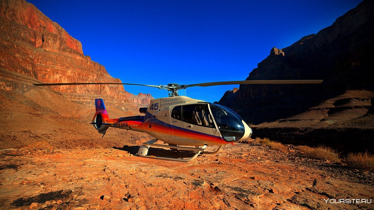 Гранд каньон на вертолете