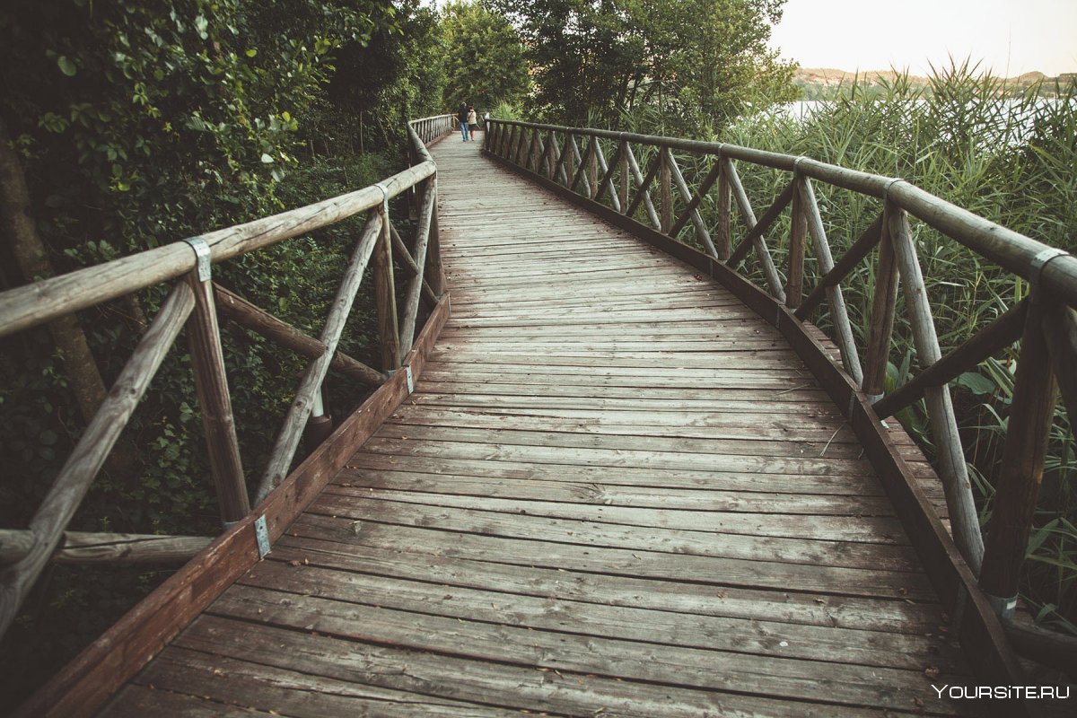 Мост со ступенями