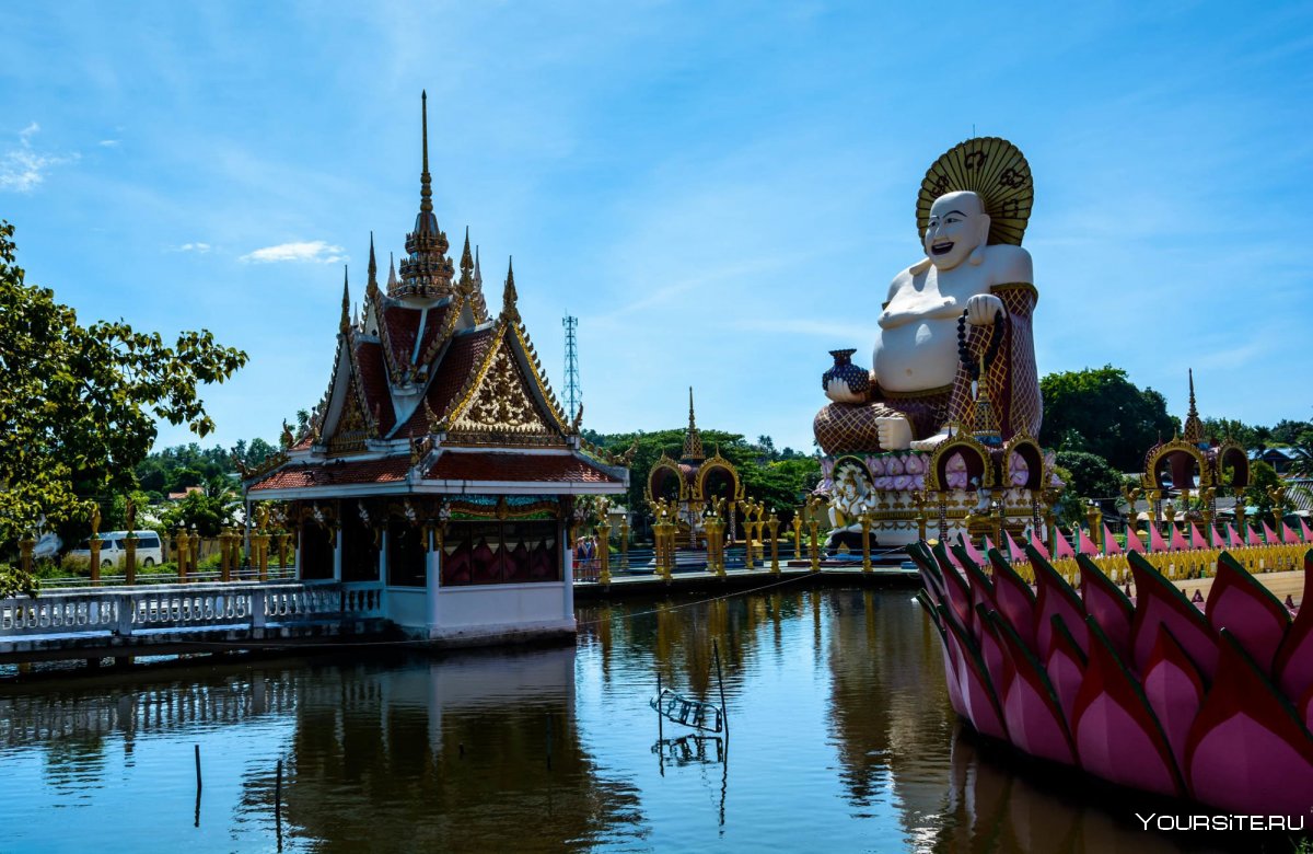 Храм Будды на острове Таиланд