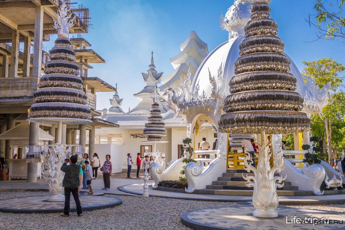 Бангкок белый храм