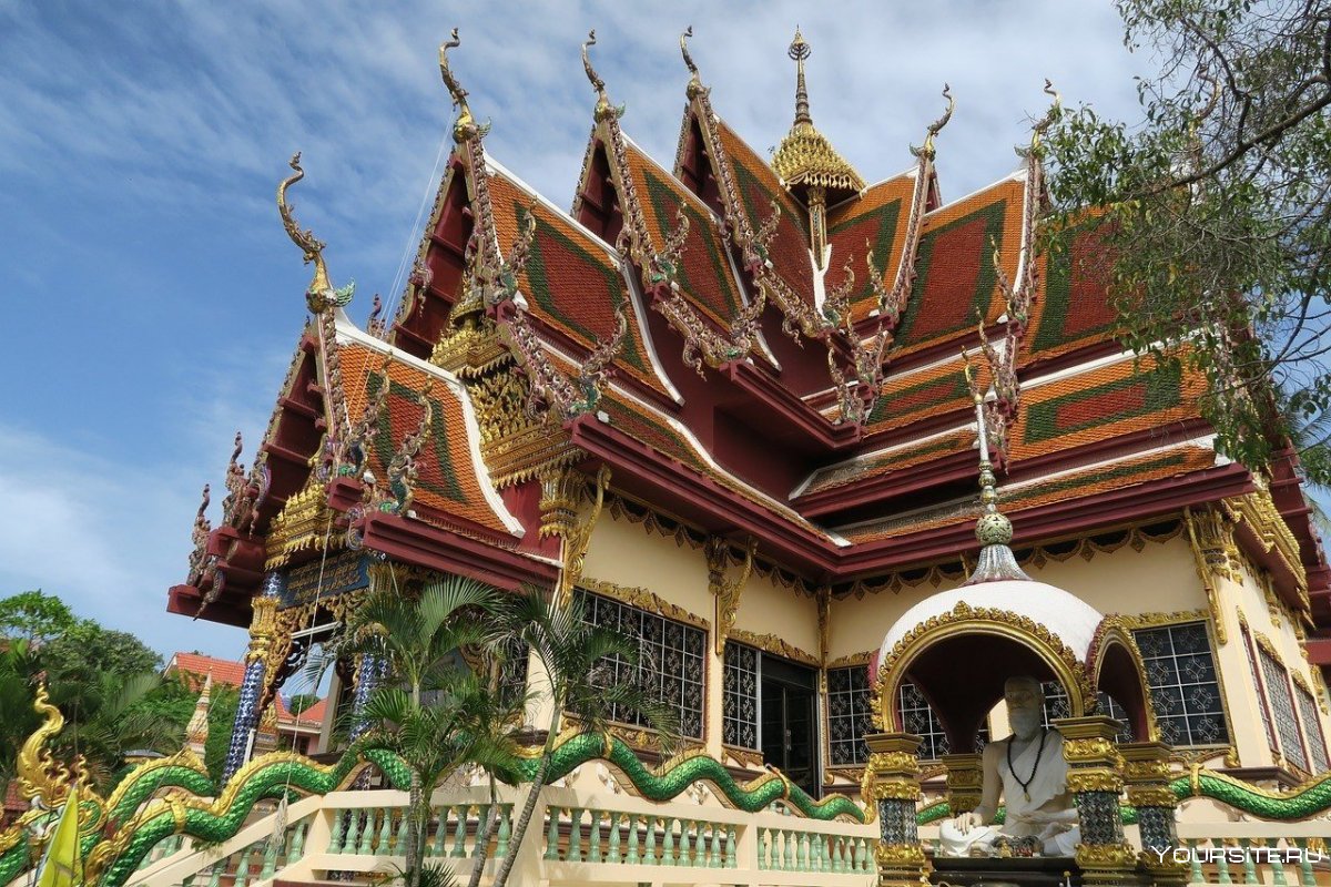 Тайланд Самуи китайские храмы