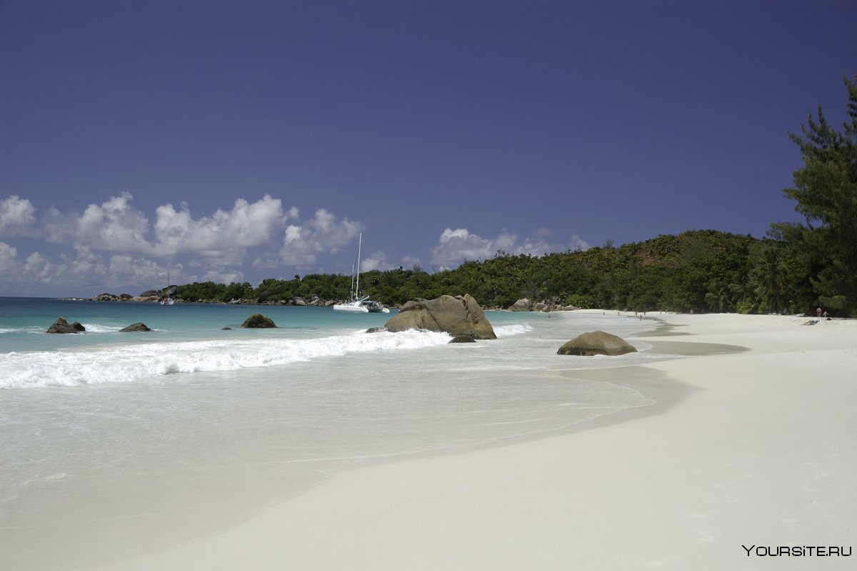 Anse Lazio (пляж Лацио), остров Праслин