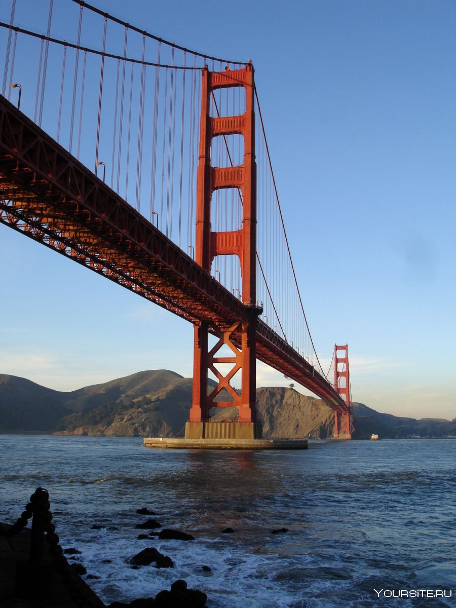 Красный мост “Golden Gate” (золотые ворота