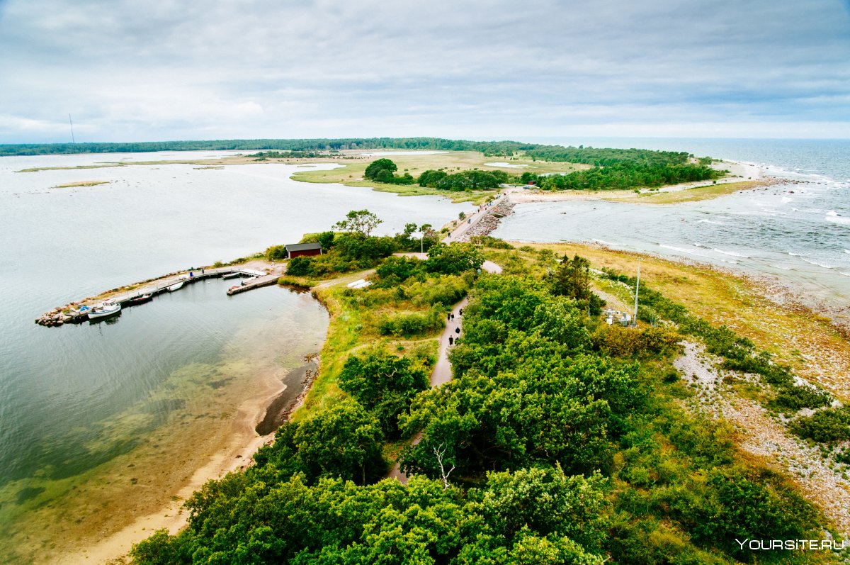 Свиноуйсьценский Маяк Балтийское море
