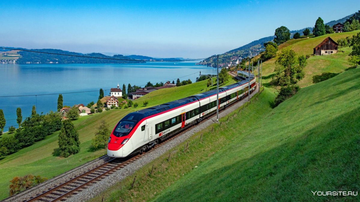 Поезд Stadler в Швейцарии