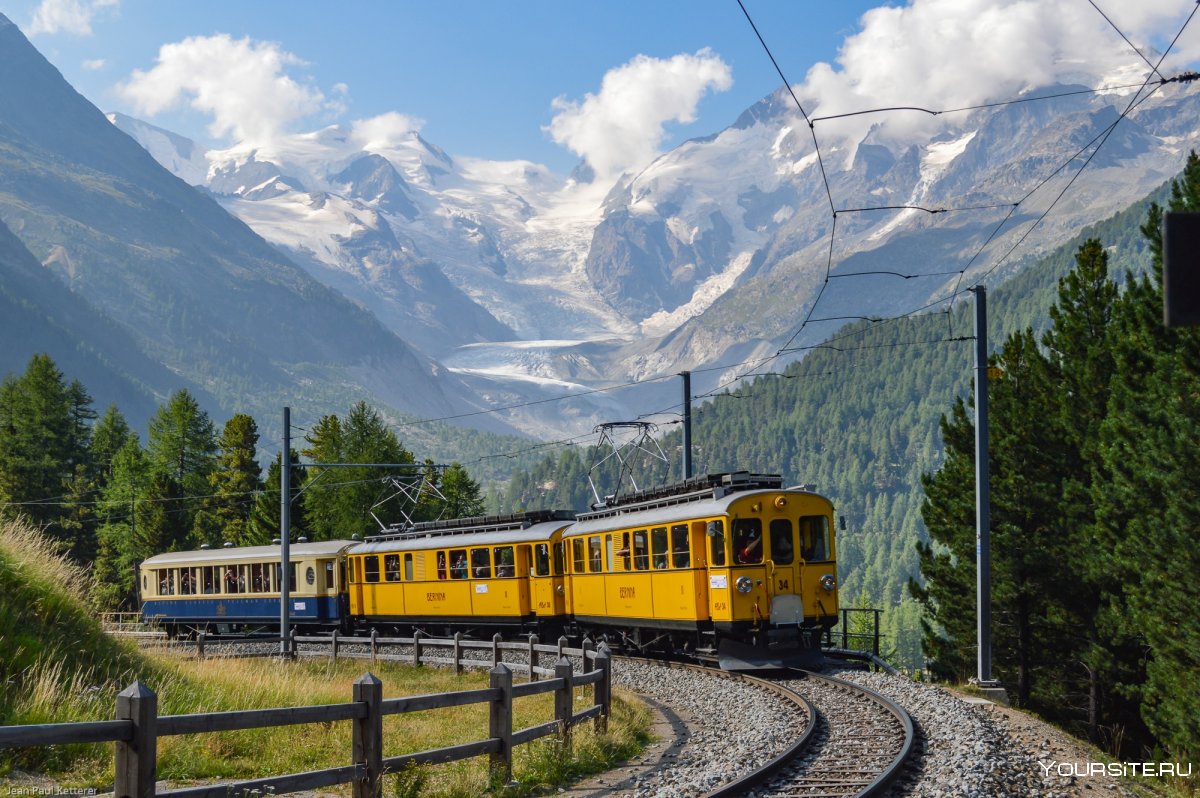 Bernina Express Торино-санкть Моритц