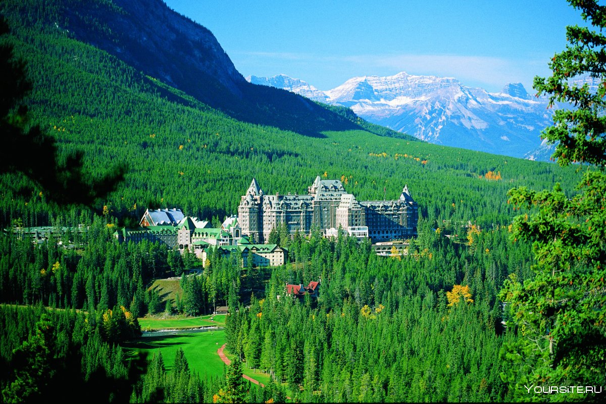 Отель Fairmont Banff Springs - Альберта, Канада.