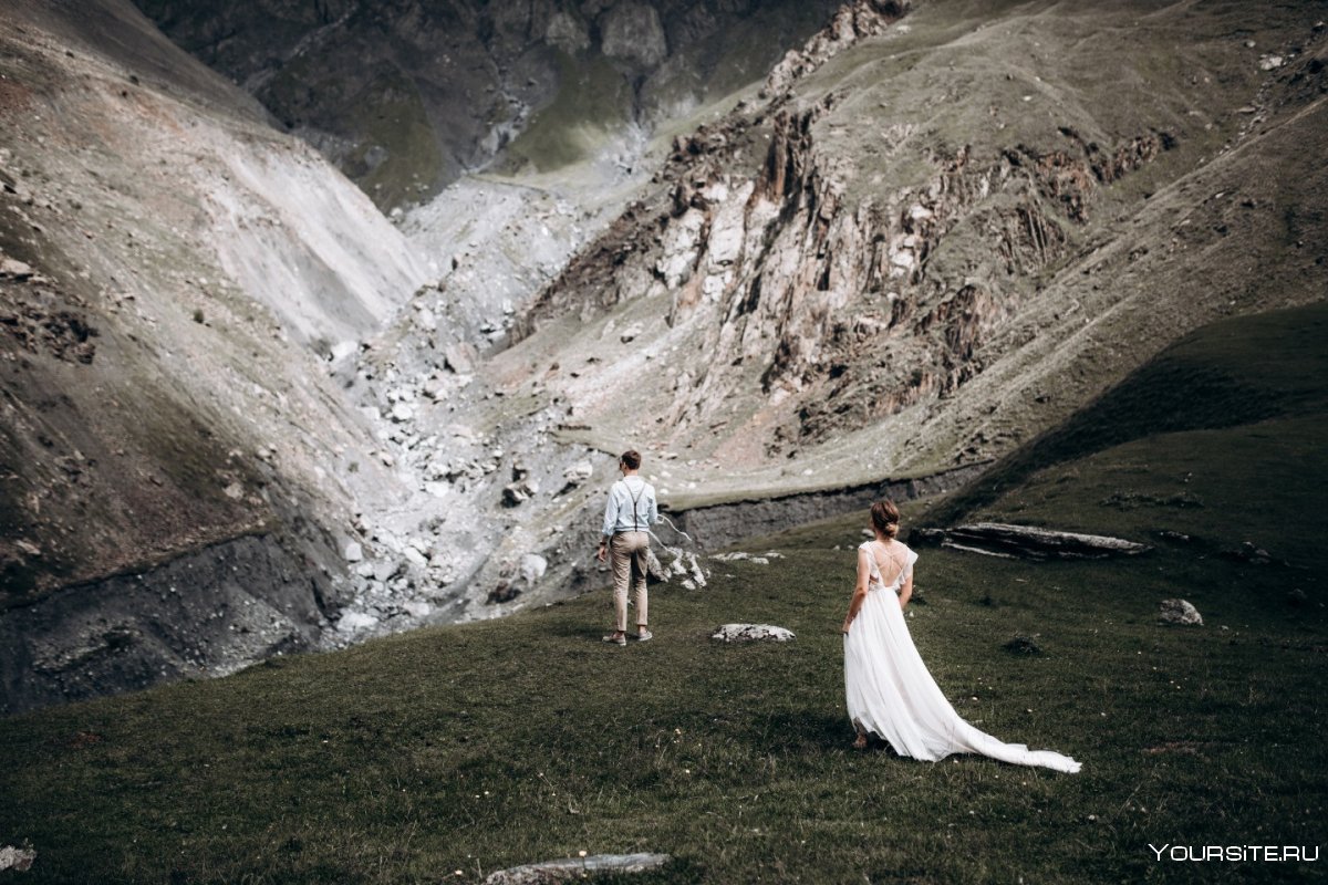 Свадьба в горах Грузии