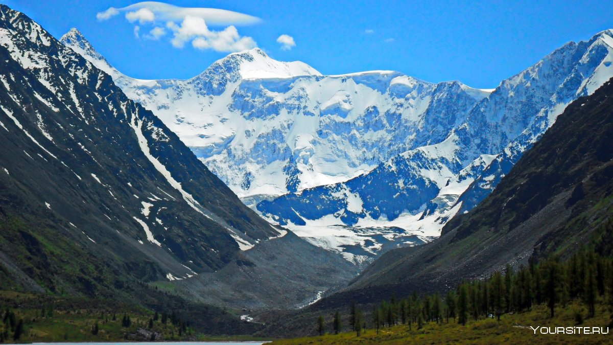 Алтайские горы гора Белуха
