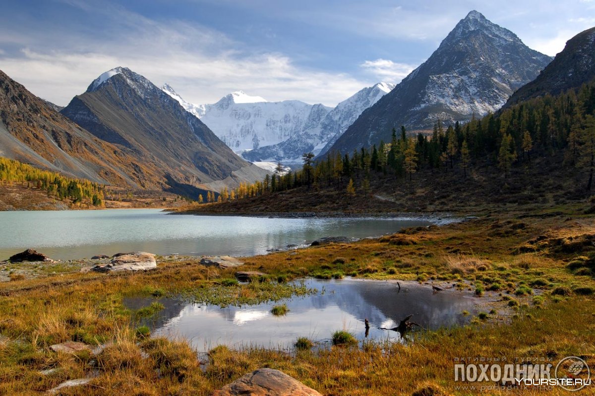 Аккемское озеро горный Алтай