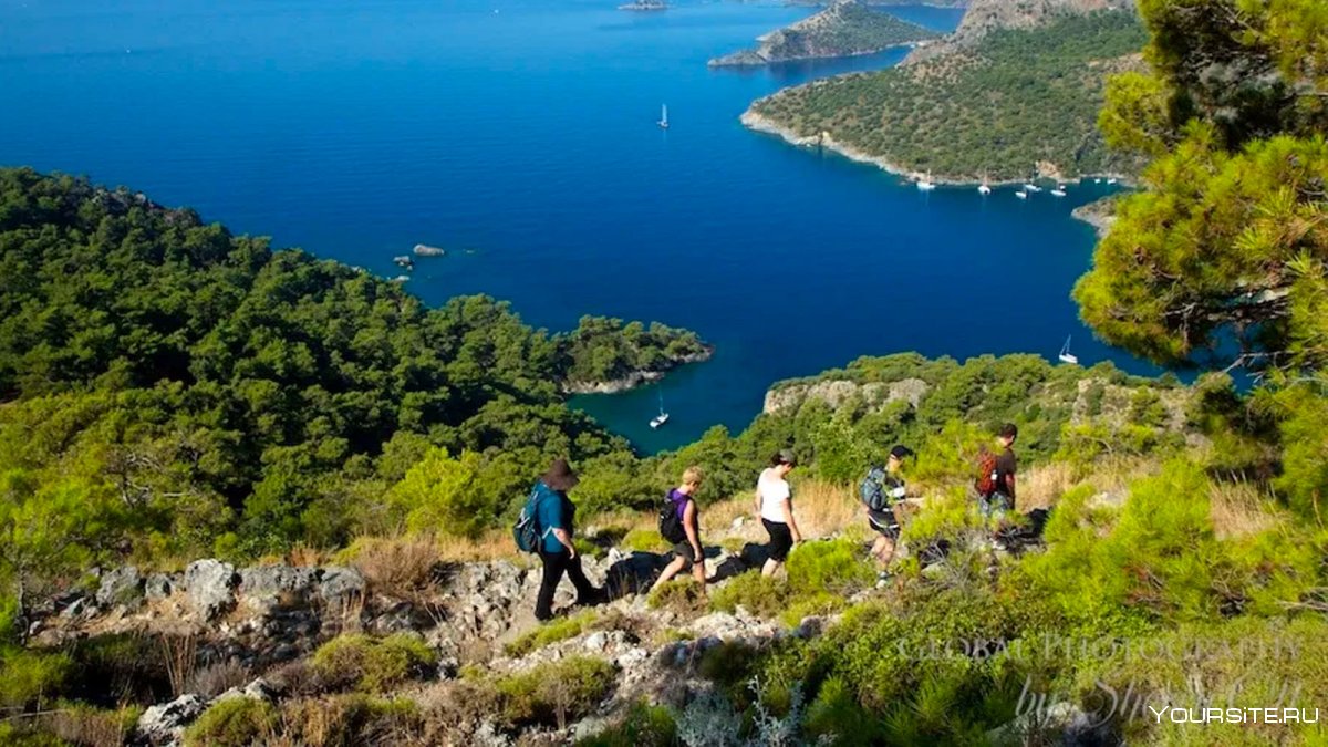 Lycian way Турция