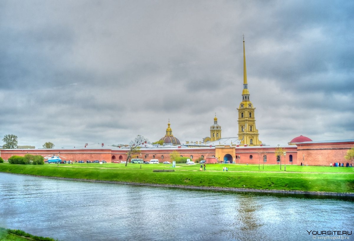 Санкт-Петербург вид на Петропавловскую крепость