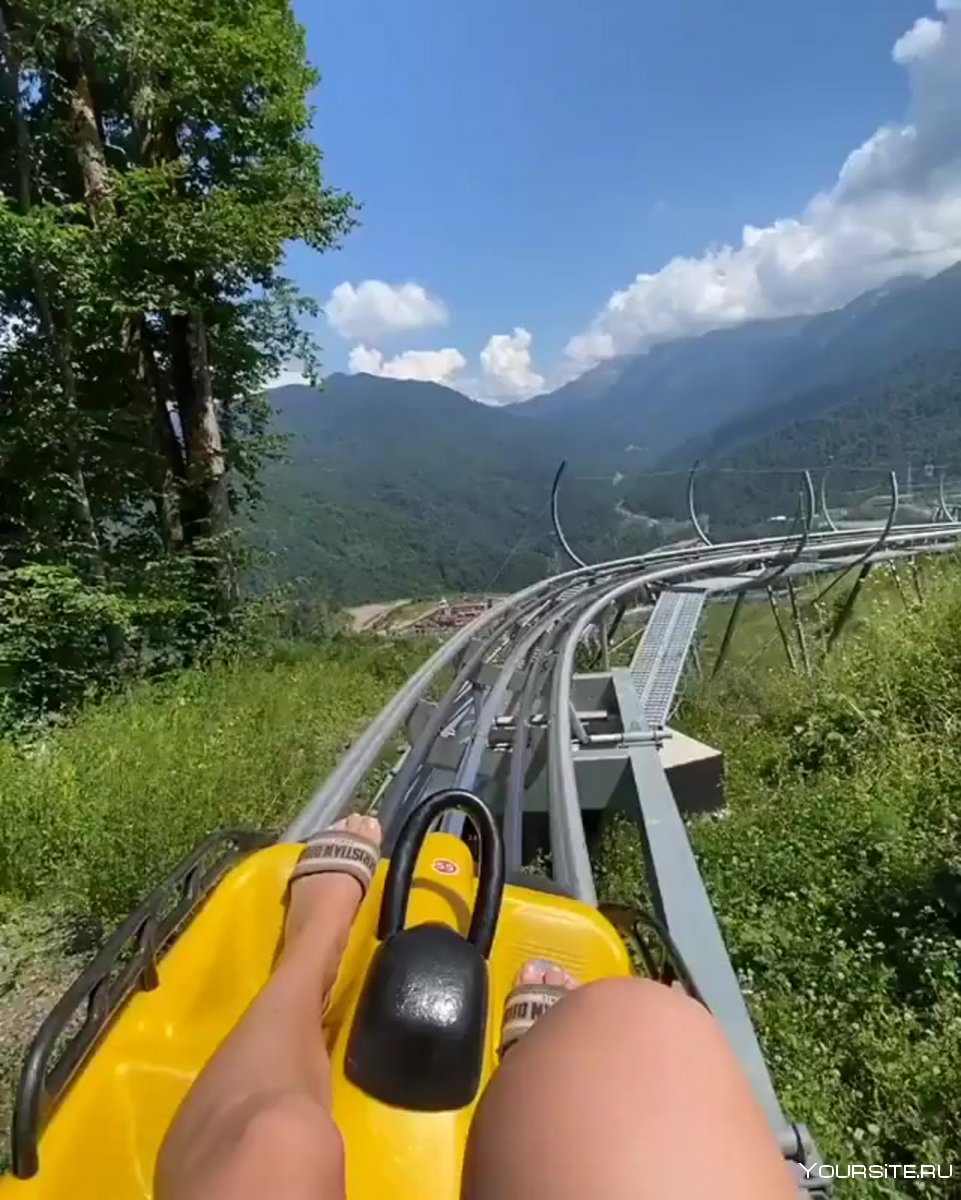 Родельбан на красной Поляне