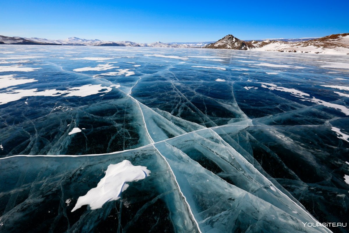 Голоустное Байкал лёд сейчас
