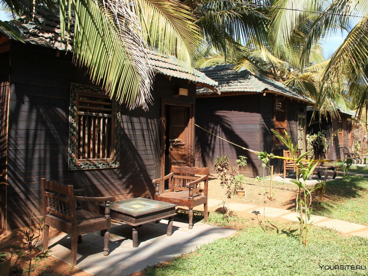 Бунгало домики Индия Южное Гоа