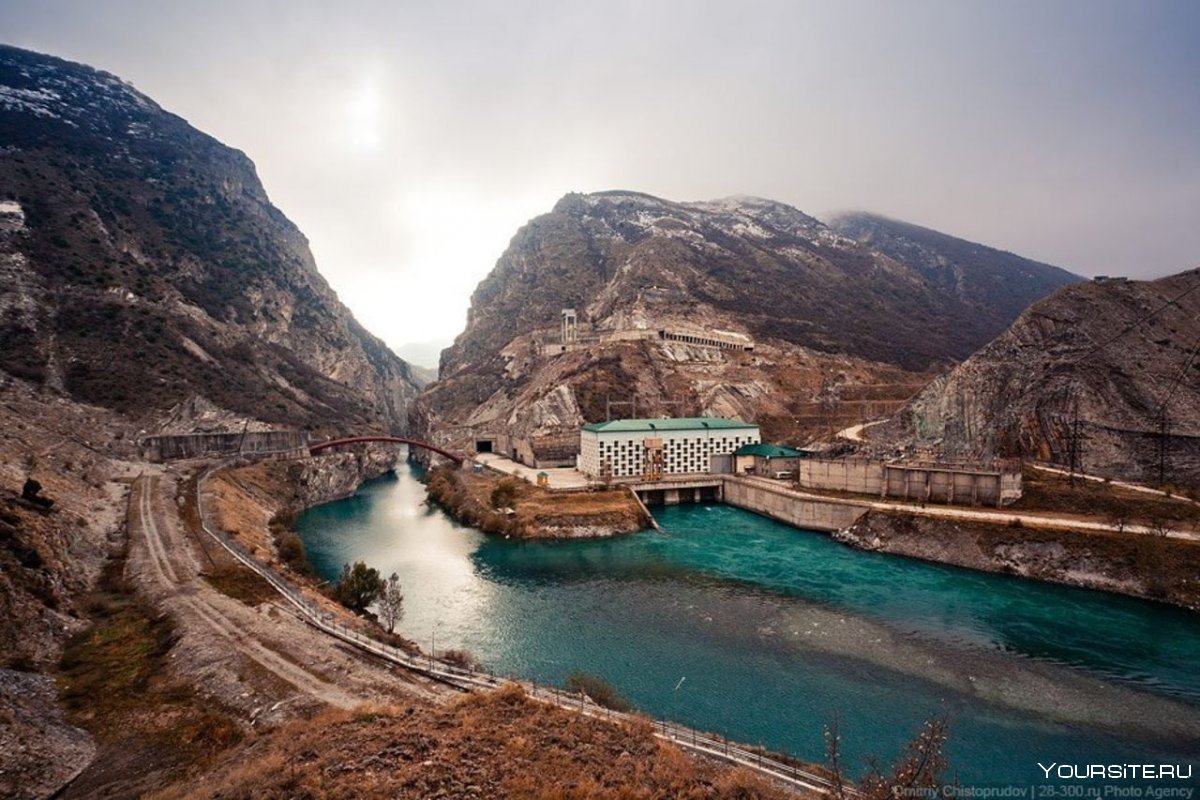 Ущелье Миатлинская ГЭС Дагестан