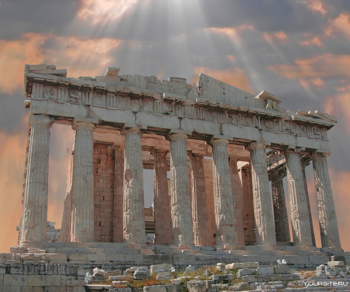 Дворцы и руины древней Греции