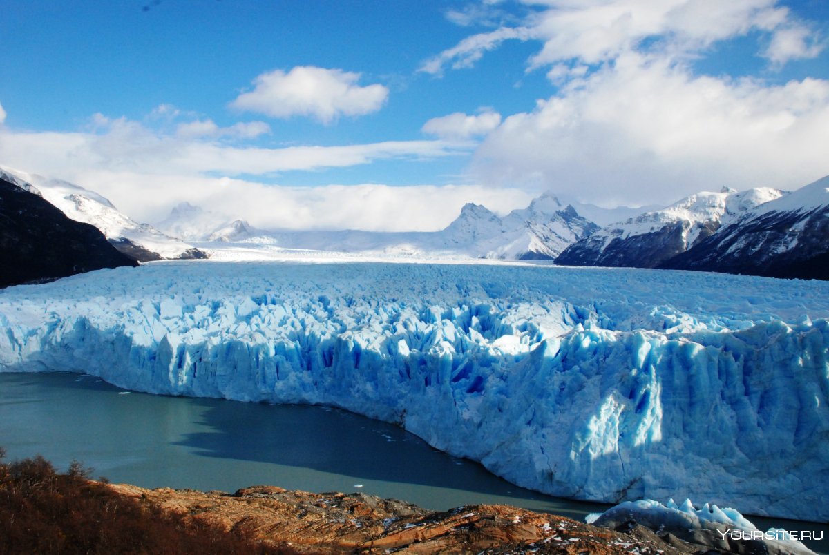 Ледник грей в Патагонии Чили