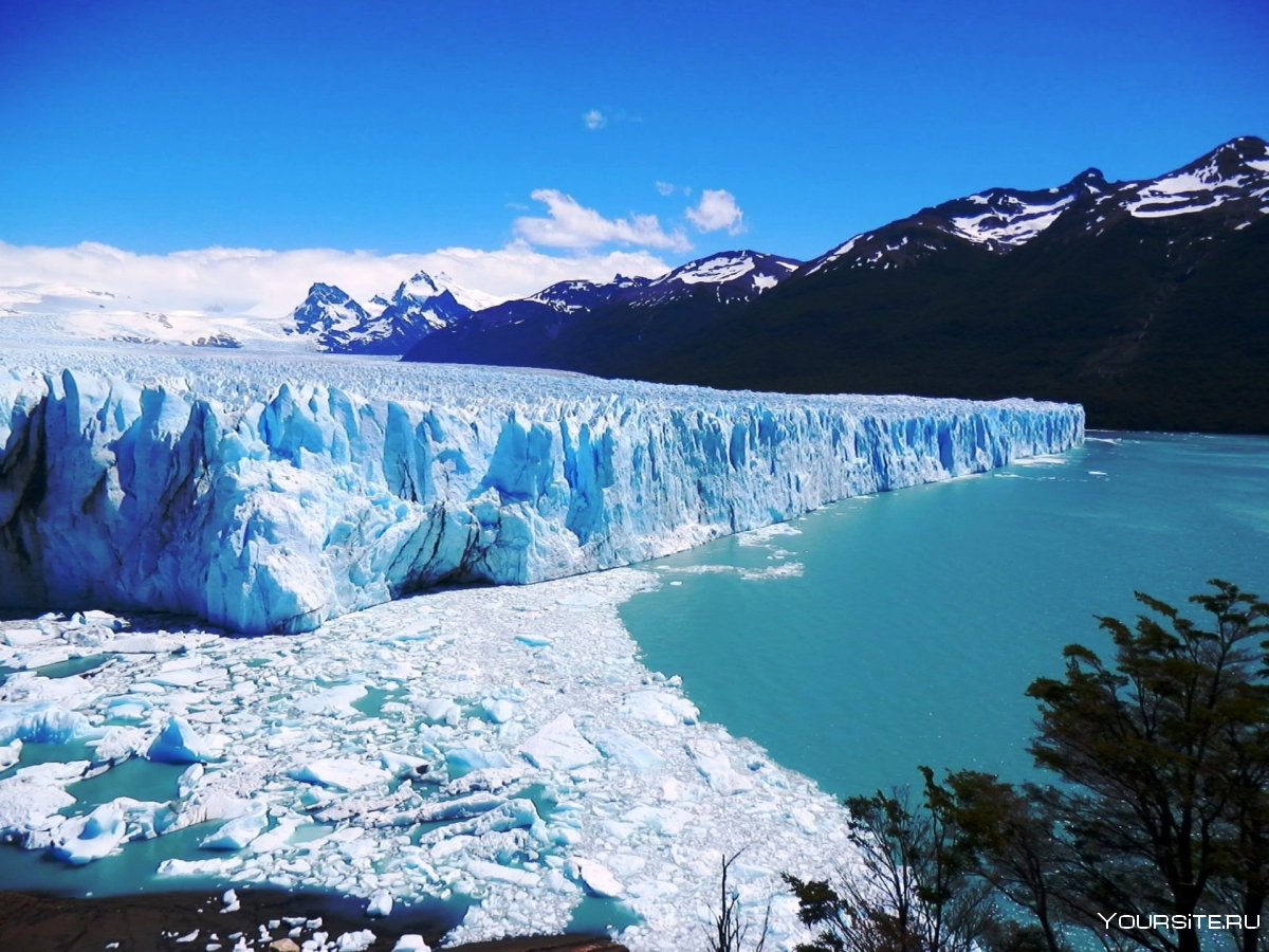 Ледники Патагонии Аргентина