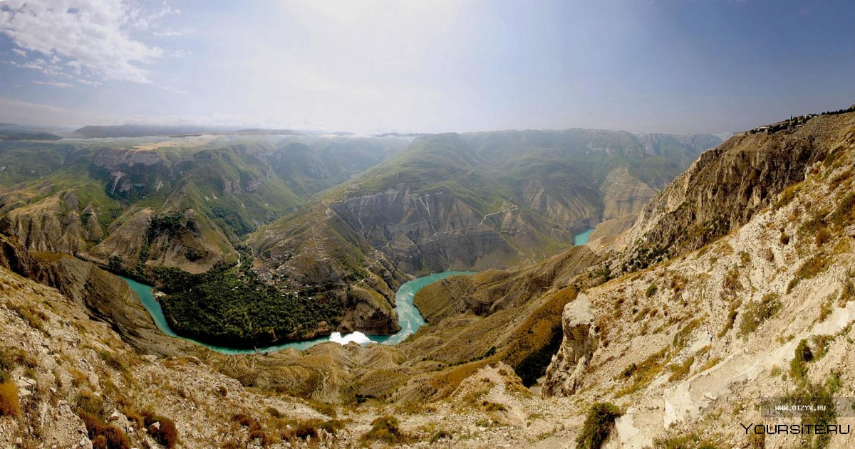 Сулакский каньон водохранилище