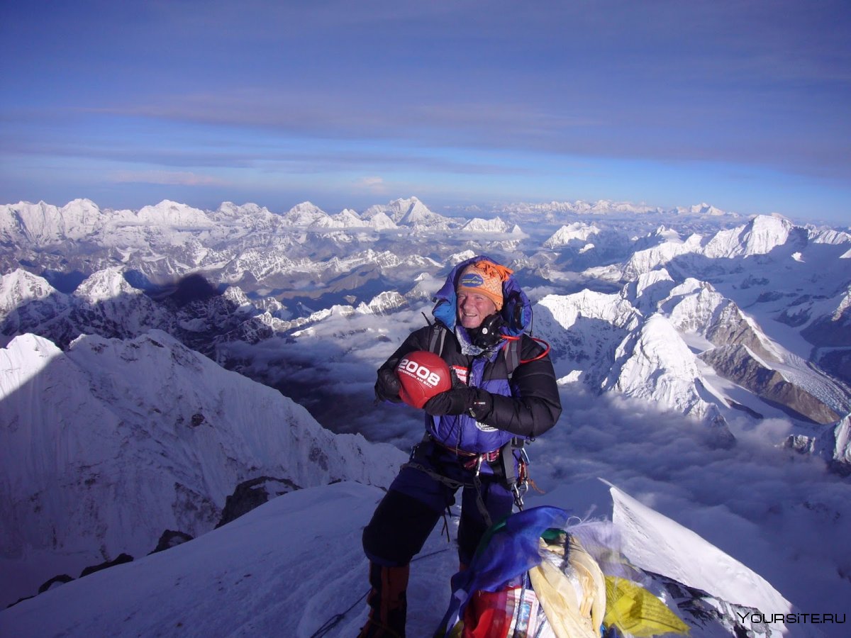 Фотосток восхождение на Эверест