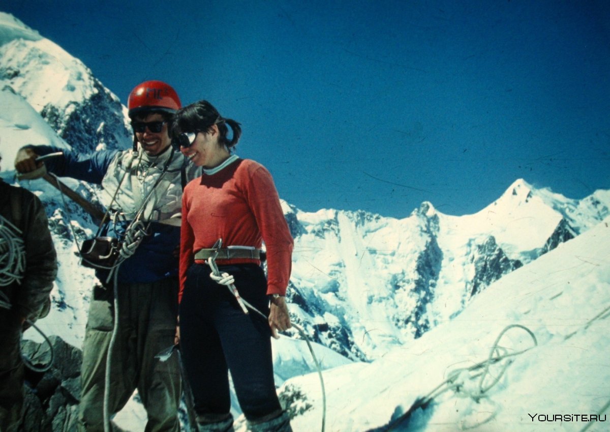 Альпинисты ретро фото