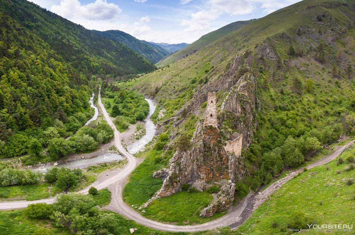 Река Армхи Ингушетия