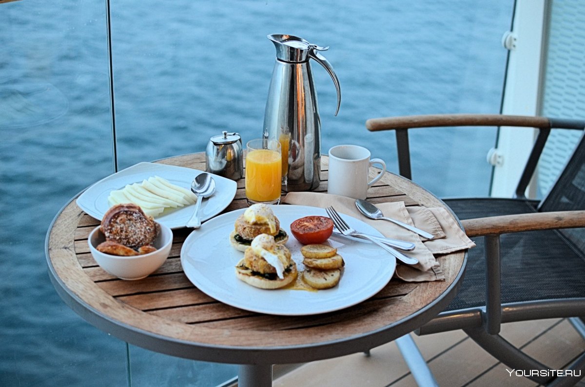 Завтрак на палубе
