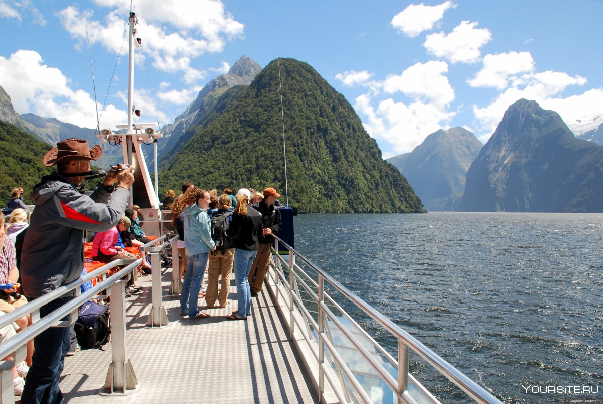Новая Зеландия туристы