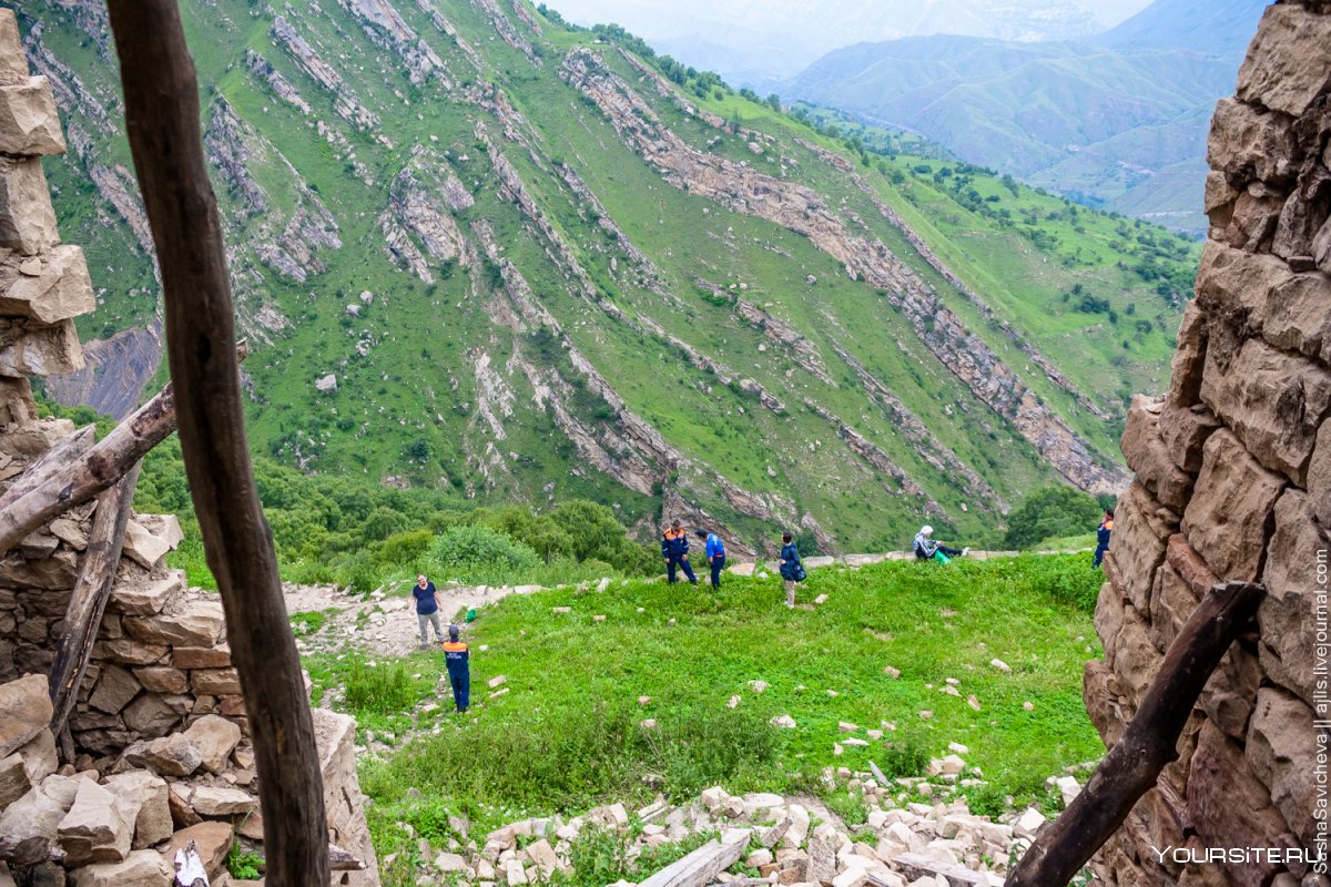 Туристы в Дагестане