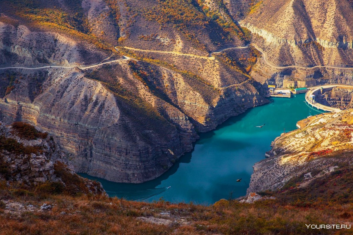 Сулак Сулакский каньон река