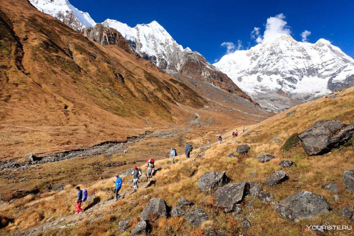 Долина Гималаи Аннапурна