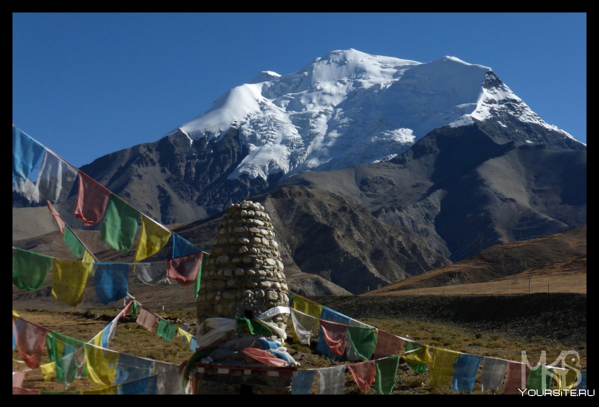 Гора Тибет стесанная Взлетная
