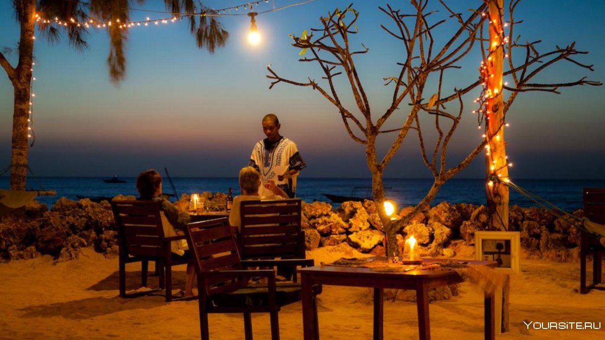 Отель Zanbluu Beach Hotel
