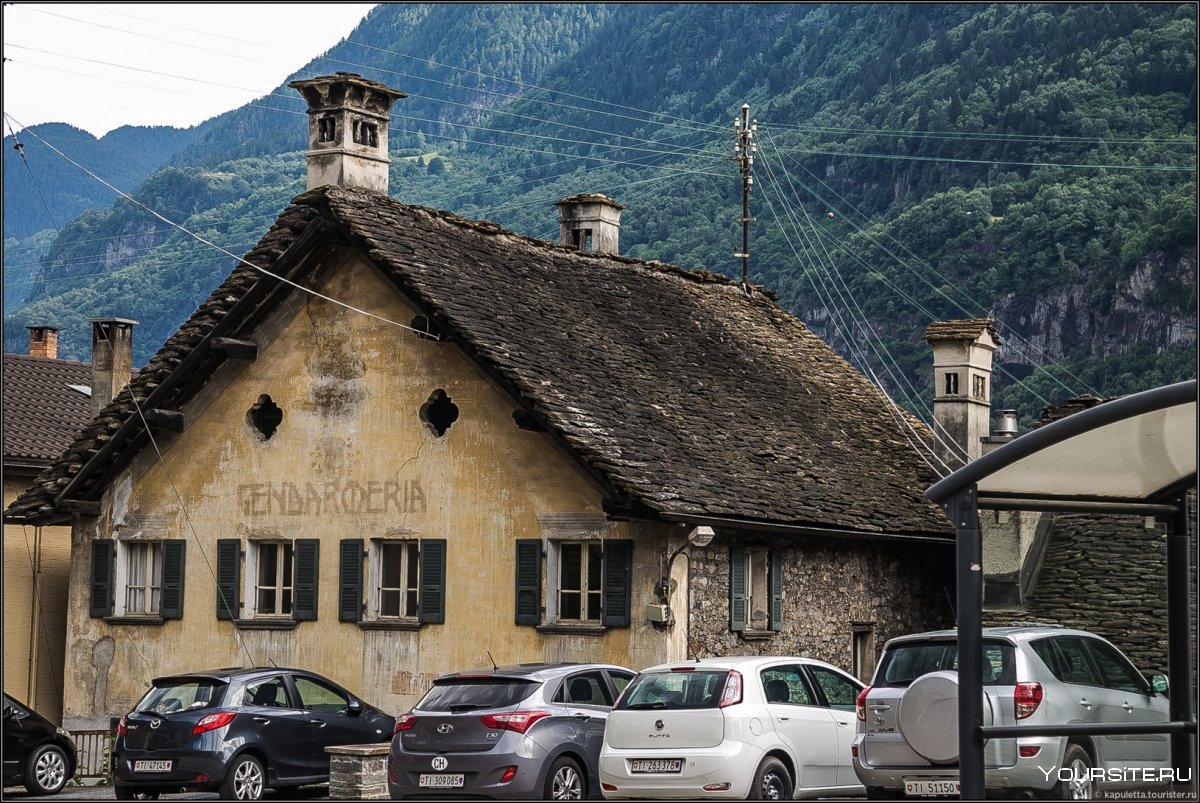 Деревня в Швейцарии джорнико
