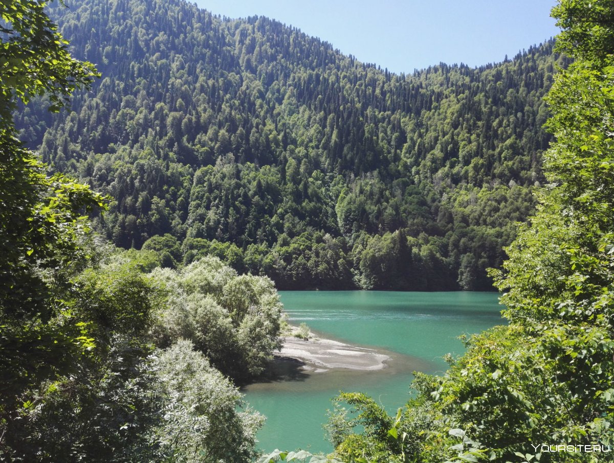 Река Рица Абхазия
