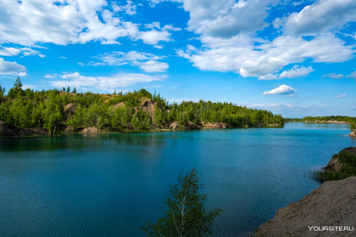 Голубые озера Славяногорск