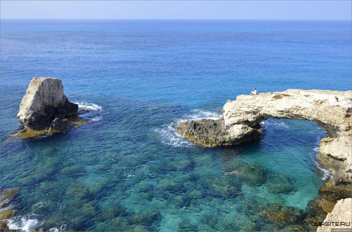 Море на Кипре в июле