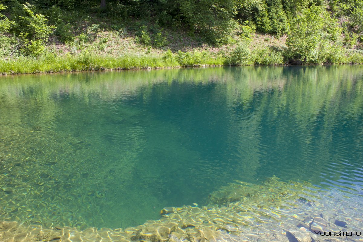 Необычные места Башкирии голубое озеро Башкирии Сарва